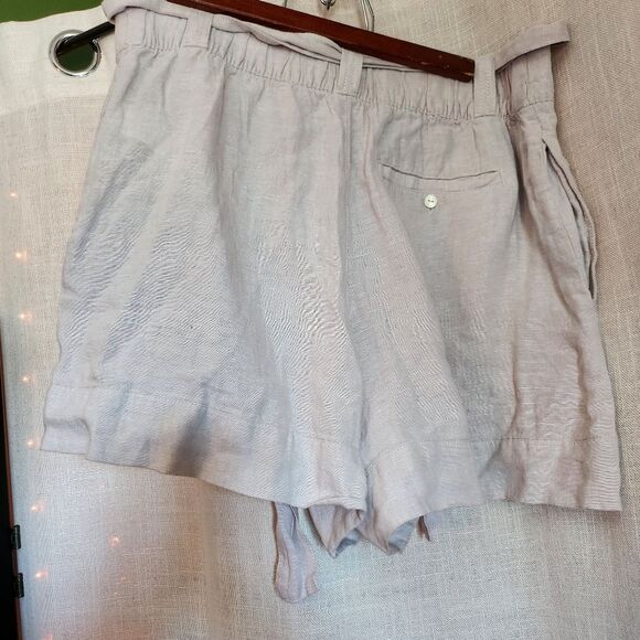 Stylish Women's Linen Shorts - Picture 4 of 4